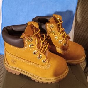 Kids timberland boots.